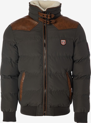 CARISMA Winterjacke '1215' in Grün: Vorderseite