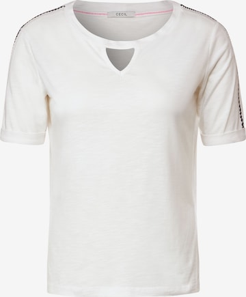 CECIL Shirt in Weiß: predná strana