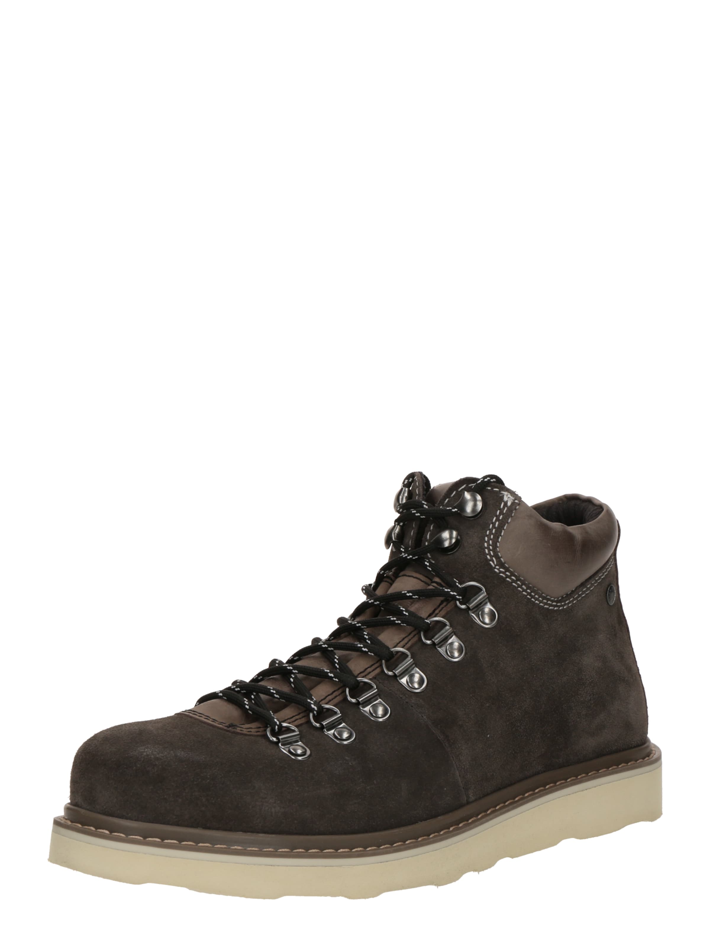 Boots stringati 'JFWCHORLTON' di JACK & JONES in grigio: frontale