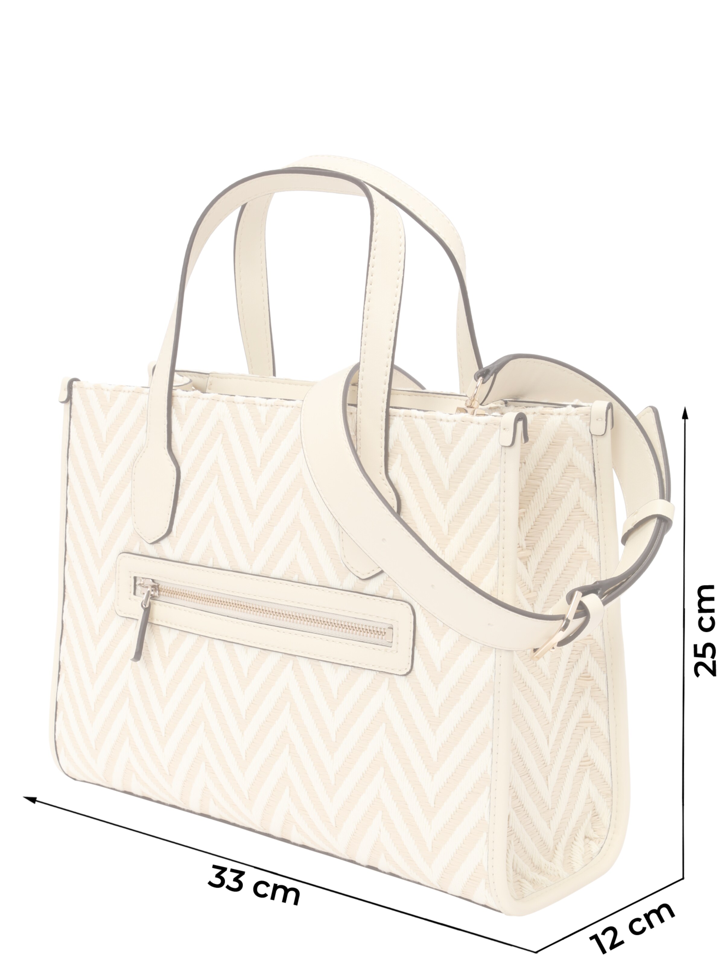 GUESS Käekott 'Silvana 2', värv valge