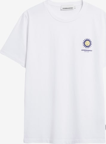 ARMEDANGELS Shirt ' JAAMES COLORED ' in White: front