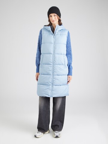 Gilet 'PCBEE' PIECES en bleu : devant