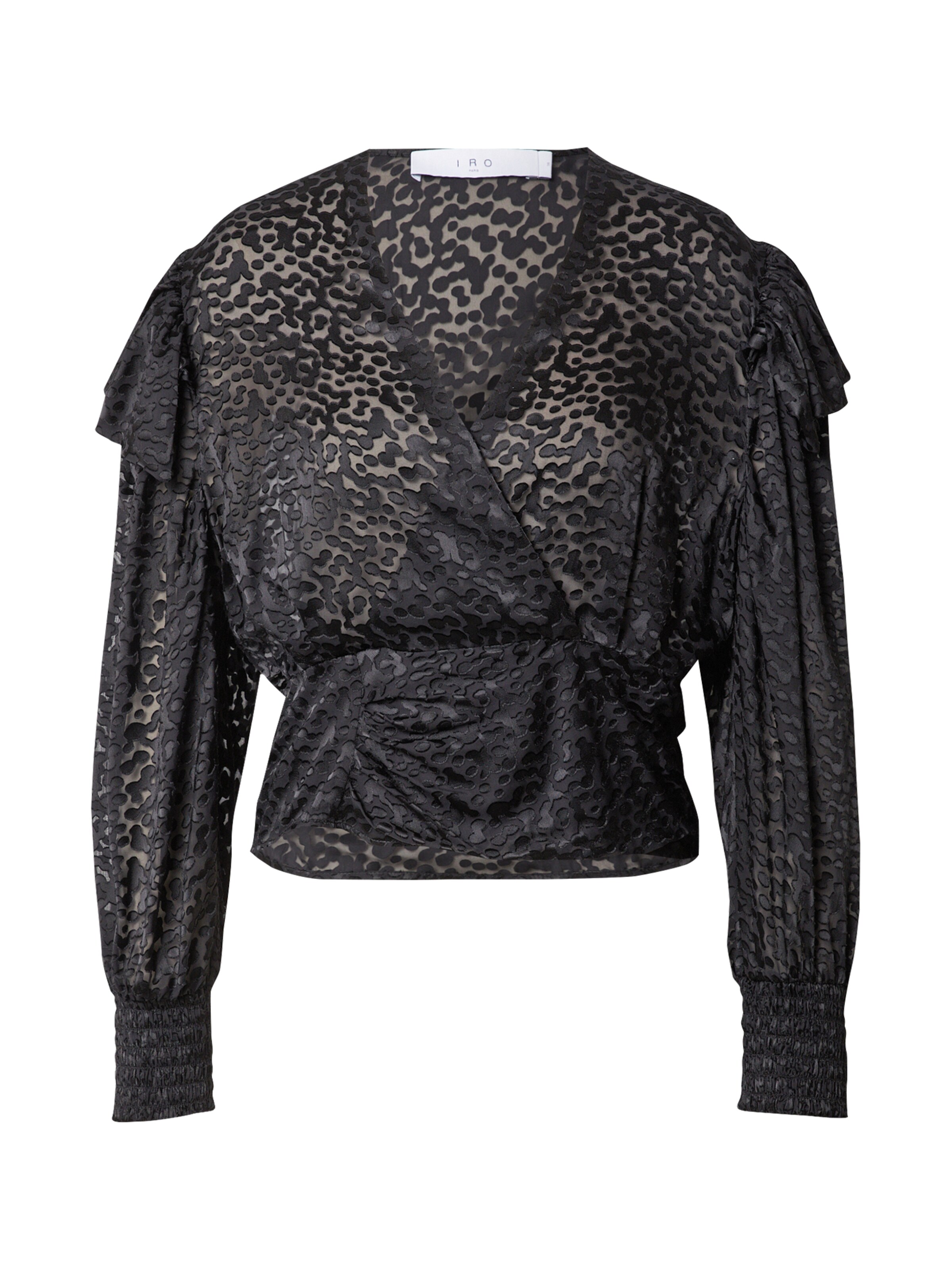 IRO Блузка 'LINDIA' в Черный: спереди