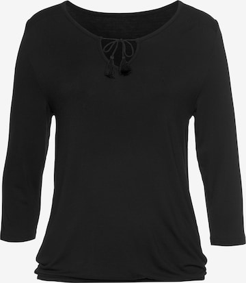 Tricou de la VIVANCE pe negru: față