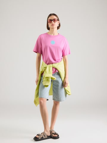 RIP CURL - Camiseta 'ICONS OF SURF' en rosa