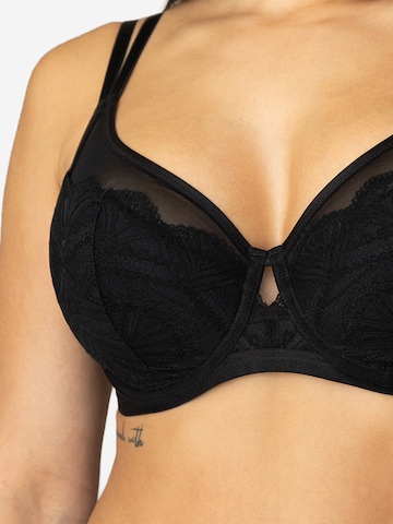 SugarShape Classic Bra 'Sensla Luxe' in Black