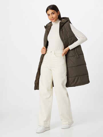 Gilet 'Bee' di PIECES in marrone