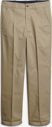 Superdry Pantalon chino en beige, Vue avec produit