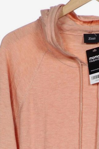 Zizzi Sweatshirt & Zip-Up Hoodie in M in Orange