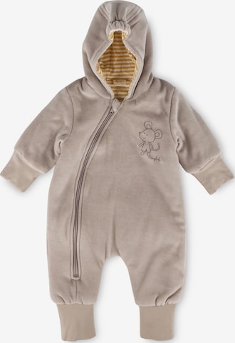 SIGIKID Overall 'Nickioverall wattiert Classic Baby' in Grau: Vorderseite