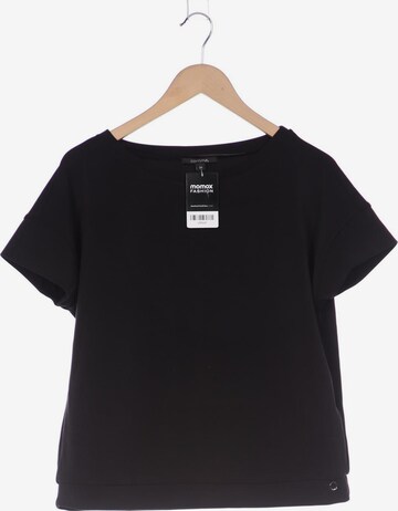 COMMA Sweatshirt & Zip-Up Hoodie in S in Black: front