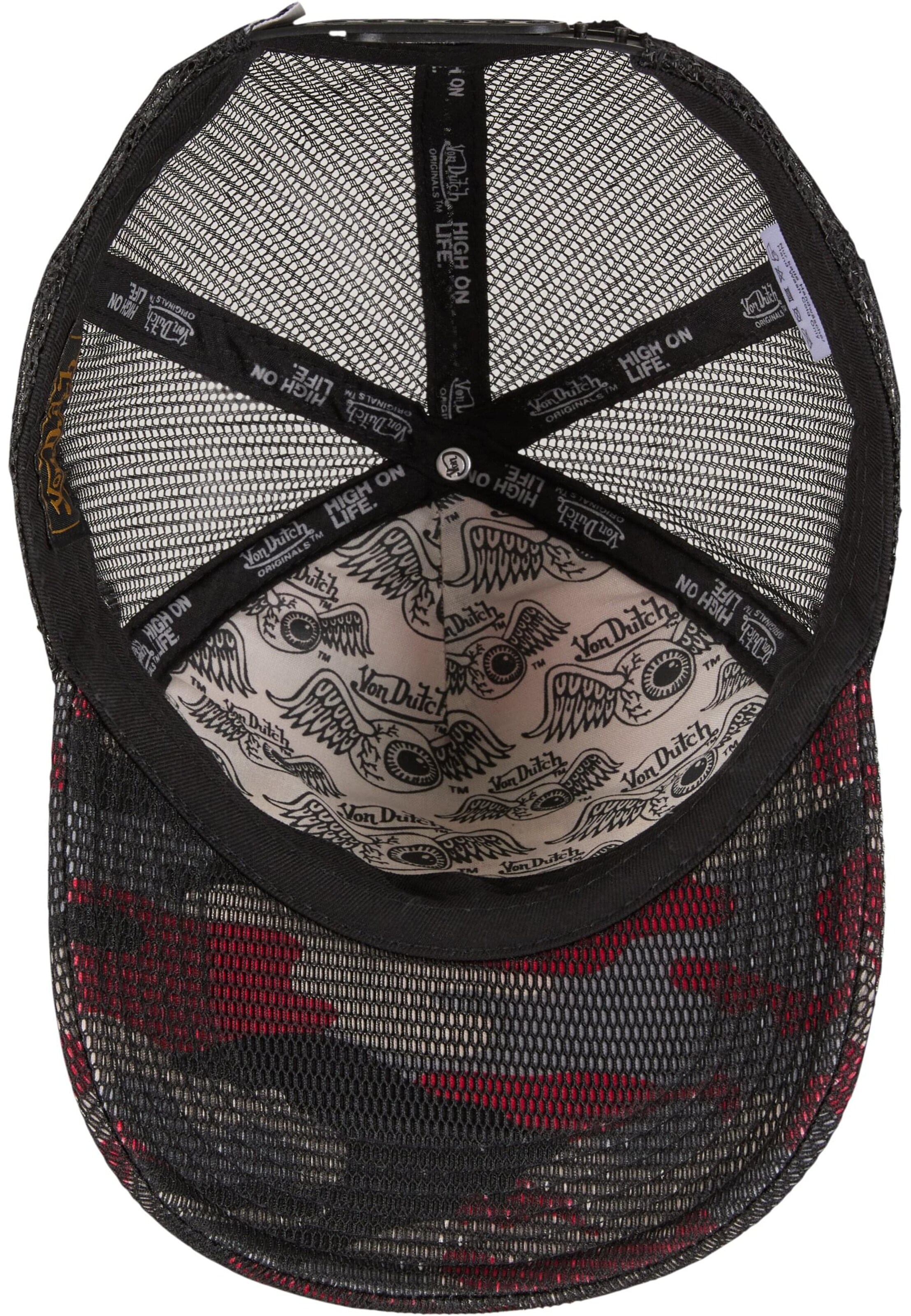 Cappello da baseball di Von Dutch Originals in rosso