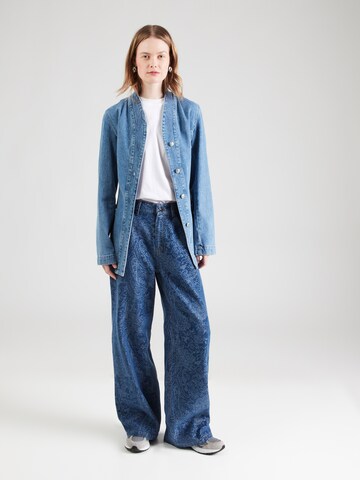 Wide leg Jeans 'Dean' di co'couture in blu