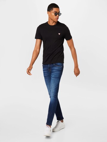 GUESS Skinny Jeans 'Chris' in Blauw