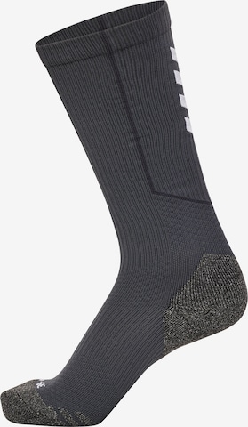 Chaussettes de sport 'Pro' Hummel en gris : devant