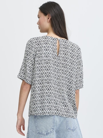 ICHI Shirt ' IHMARRAKECH ' in Blauw