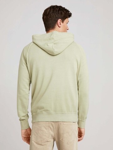 TOM TAILOR DENIM Sweatshirt in Green