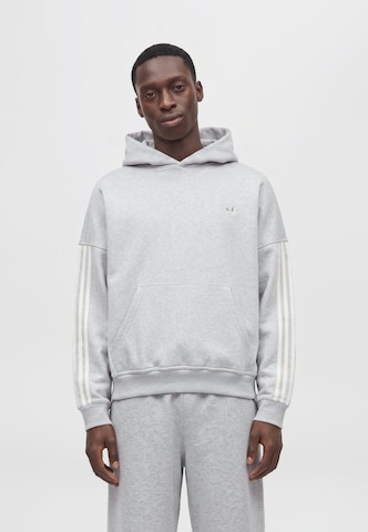 Bluză de molton de la ADIDAS ORIGINALS pe gri: față