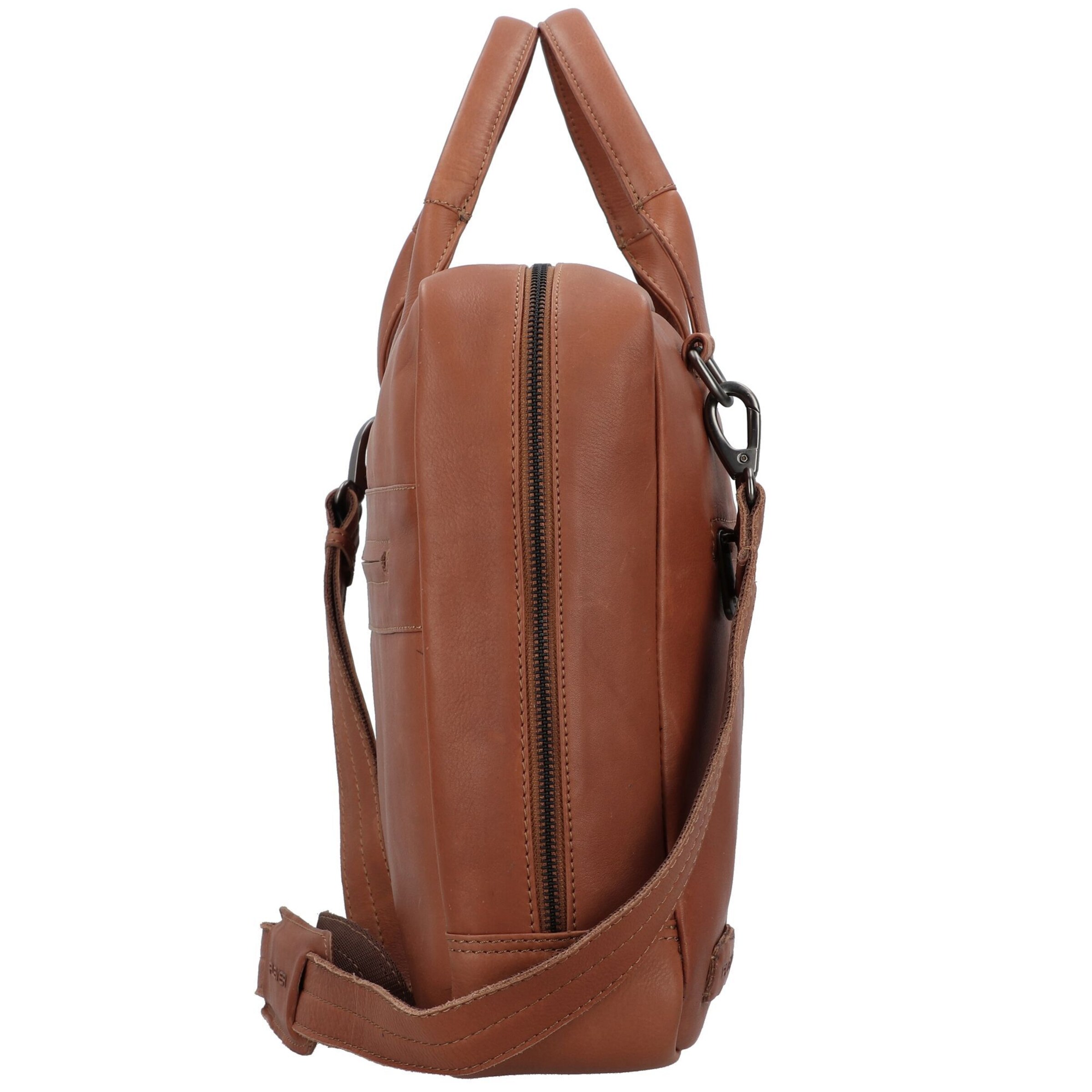 Plevier Document Bag in Brown