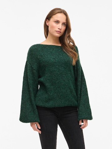 VILA - Jersey 'VIMARLEY' en verde: frente