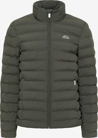 ICEBOUND Winter Jacket in Green: front