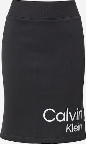 Calvin Klein Jeans Sukňa - Čierna: predná strana