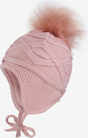 MAXIMO Beanie in Pink: front