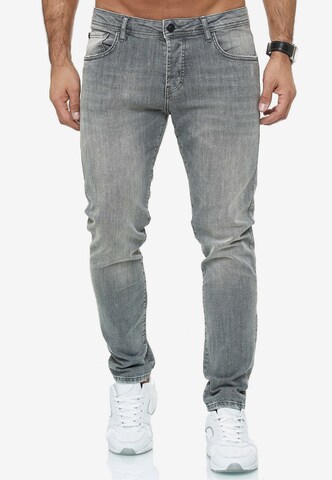 Redbridge Slimfit Jeans 'Garden Grove' in Grau: predná strana