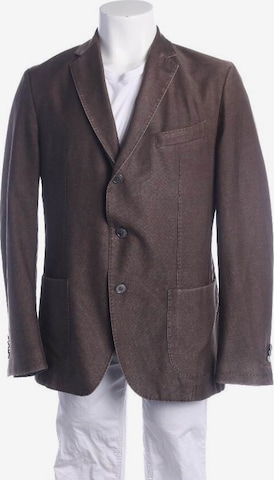 Windsor Suit Jacket in L in Brown: front