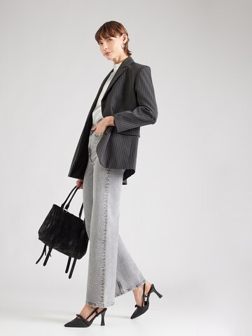 & Other Stories Широки крачоли Дънки в сиво