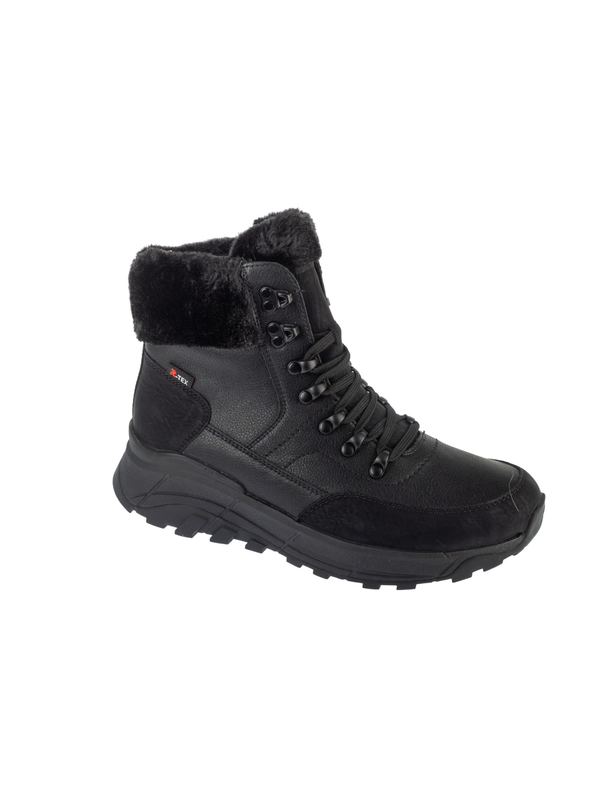 Rieker Schnürstiefel‌‌‌‌‌‌‌‌‌ in Schwarz: Vorderseite