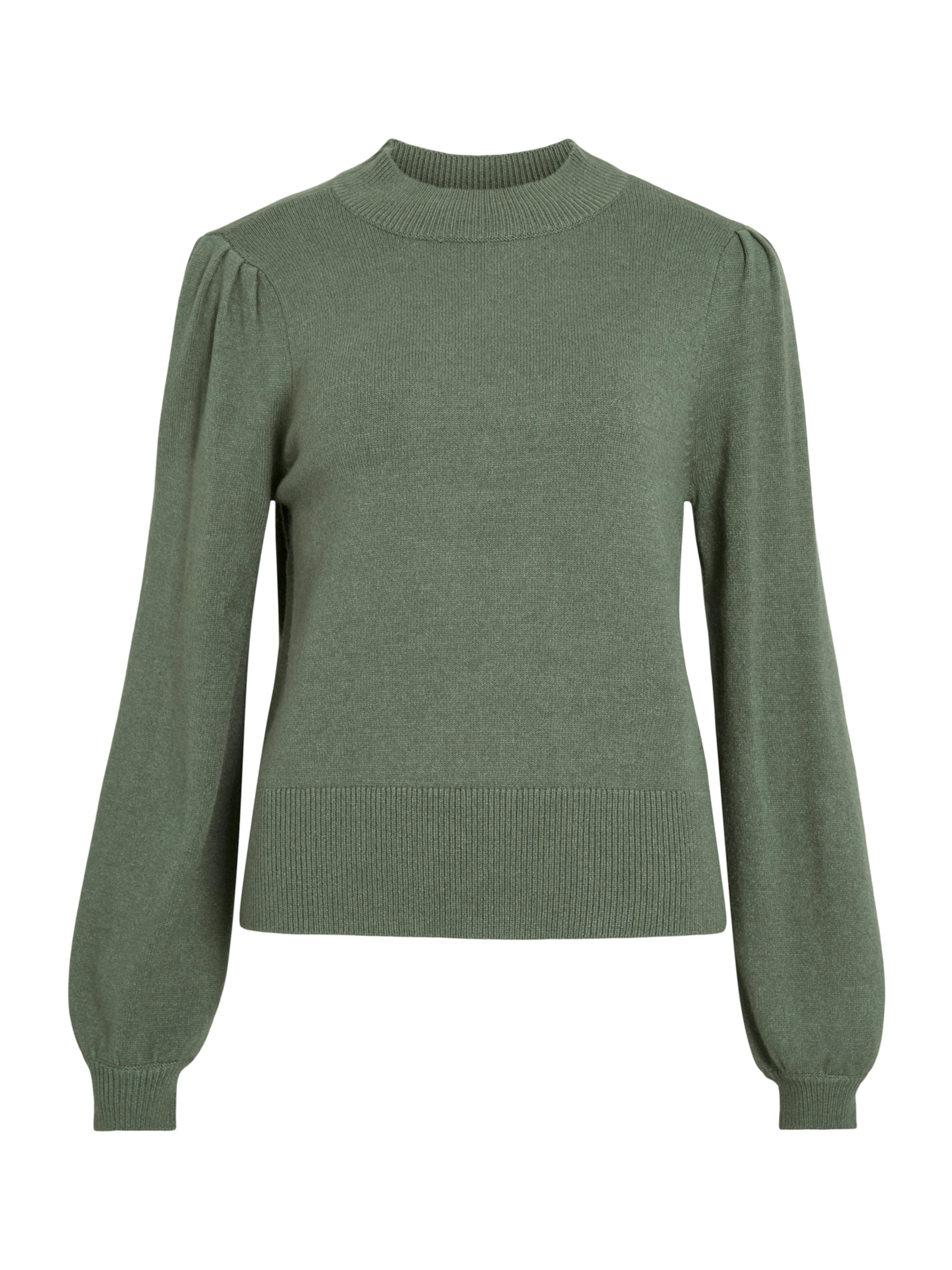 VILA Sweater 'VIRIL' in Green: front