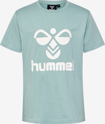 Tricou 'Tres' Hummel pe turcoaz / alb, Vizualizare produs