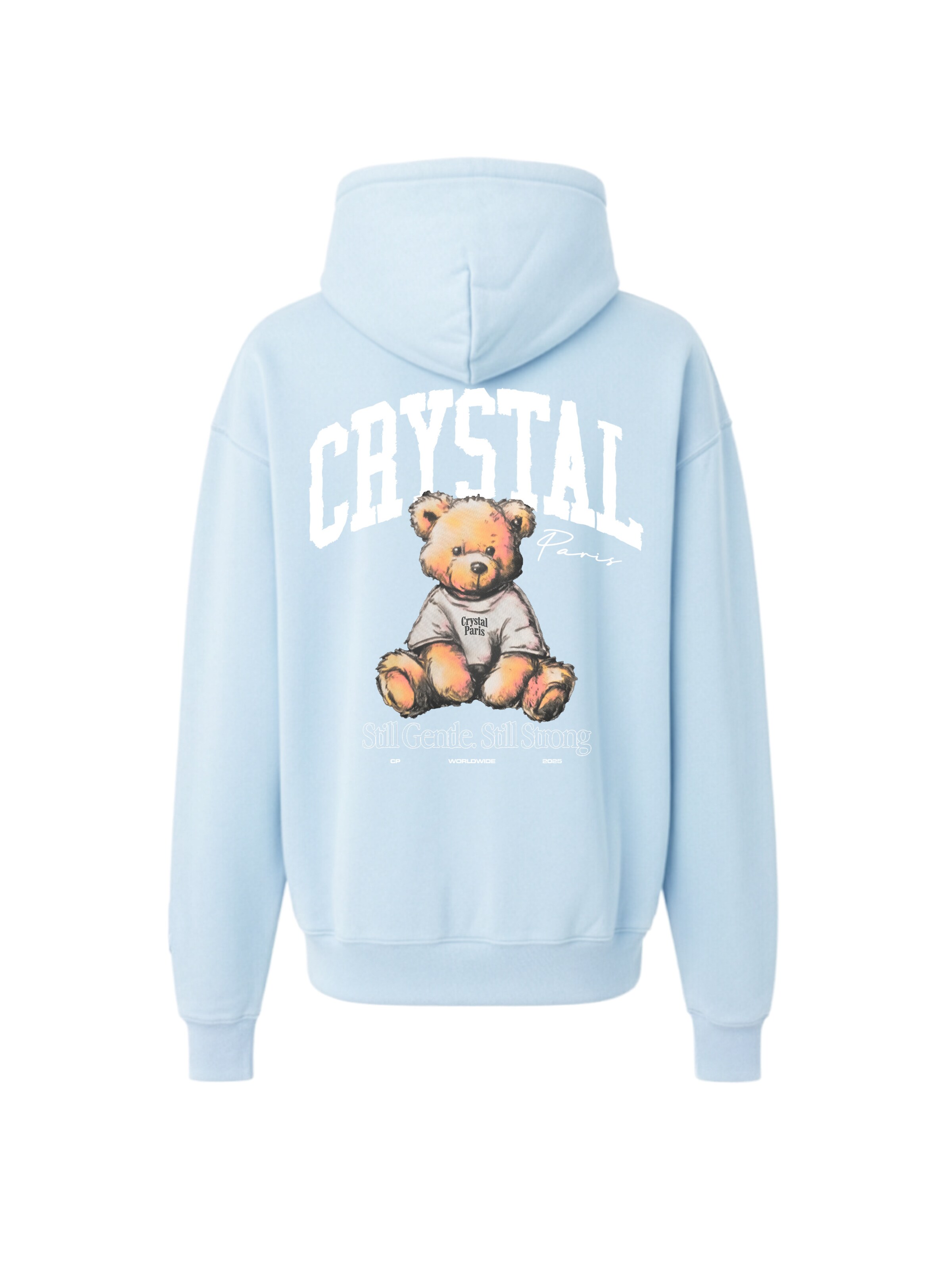 Crystal Paris Sweatshirt 'Gentle' in Blauw