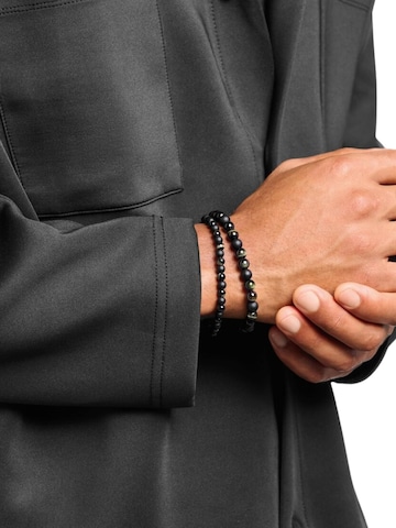 Bracelet 'Talisman' Thomas Sabo en noir : devant