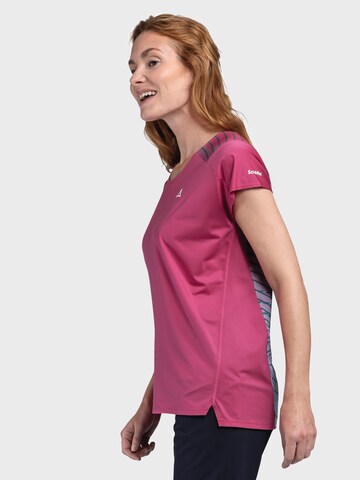 Schöffel T Shirt 'Aukra' in Pink