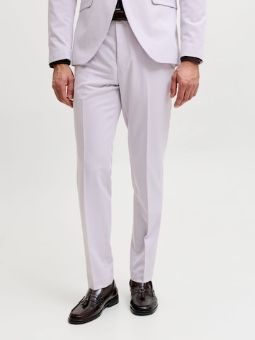 JACK & JONES - Slimfit Pantalón plisado 'JPRFranco' en lila: frente