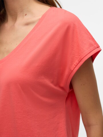 VERO MODA Shirt 'VMLuna' in Orange