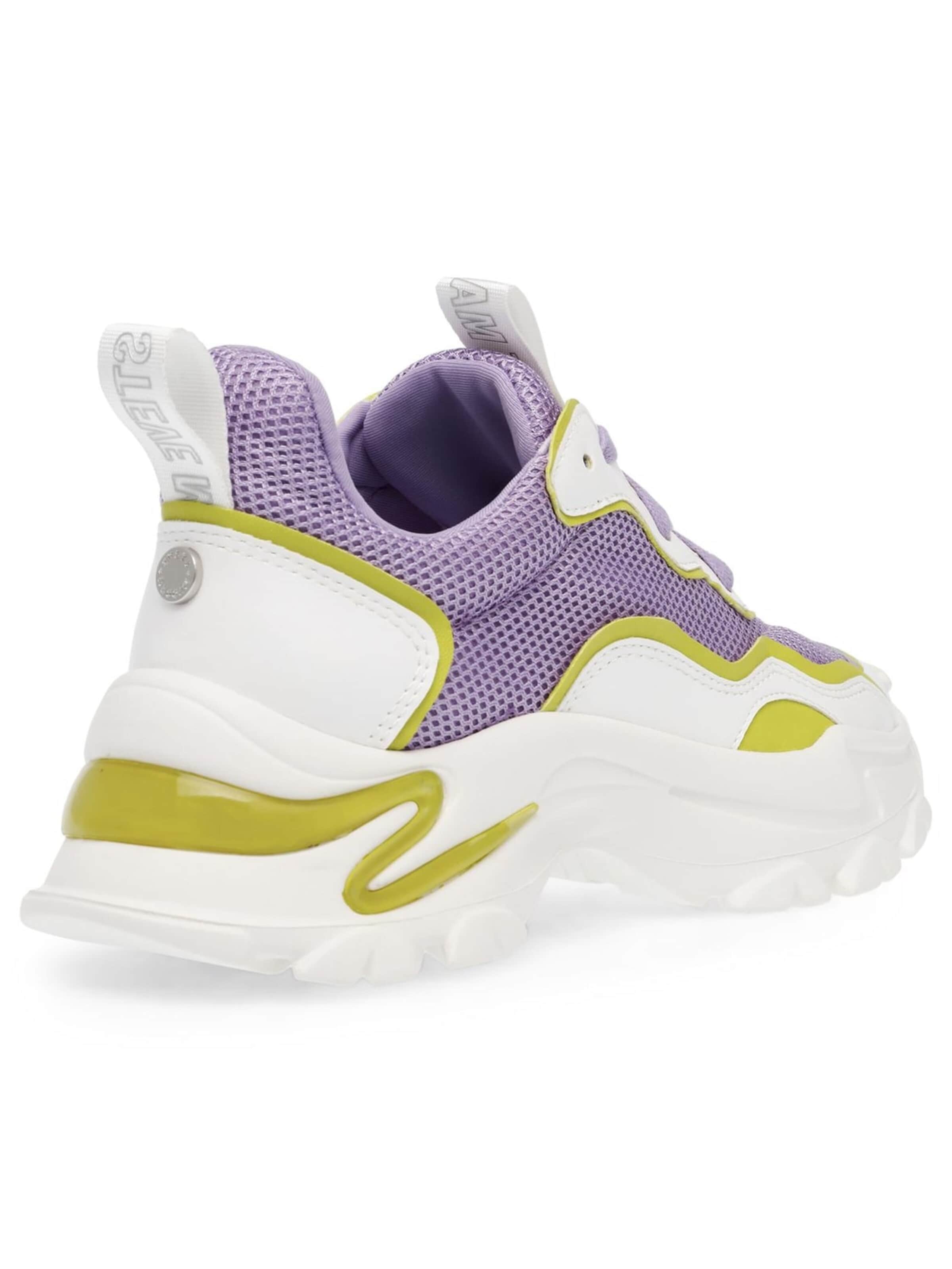 STEVE MADDEN Buty sportowe sznurowane 'W Manerva Lavender / White Shoes' w kolorze mieszane kolory