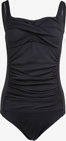Cruz Bralette Active Swimsuit 'Nicola' in Black: front