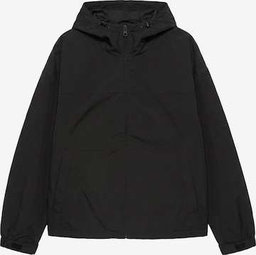 Veste mi-saison Pull&Bear en noir : devant