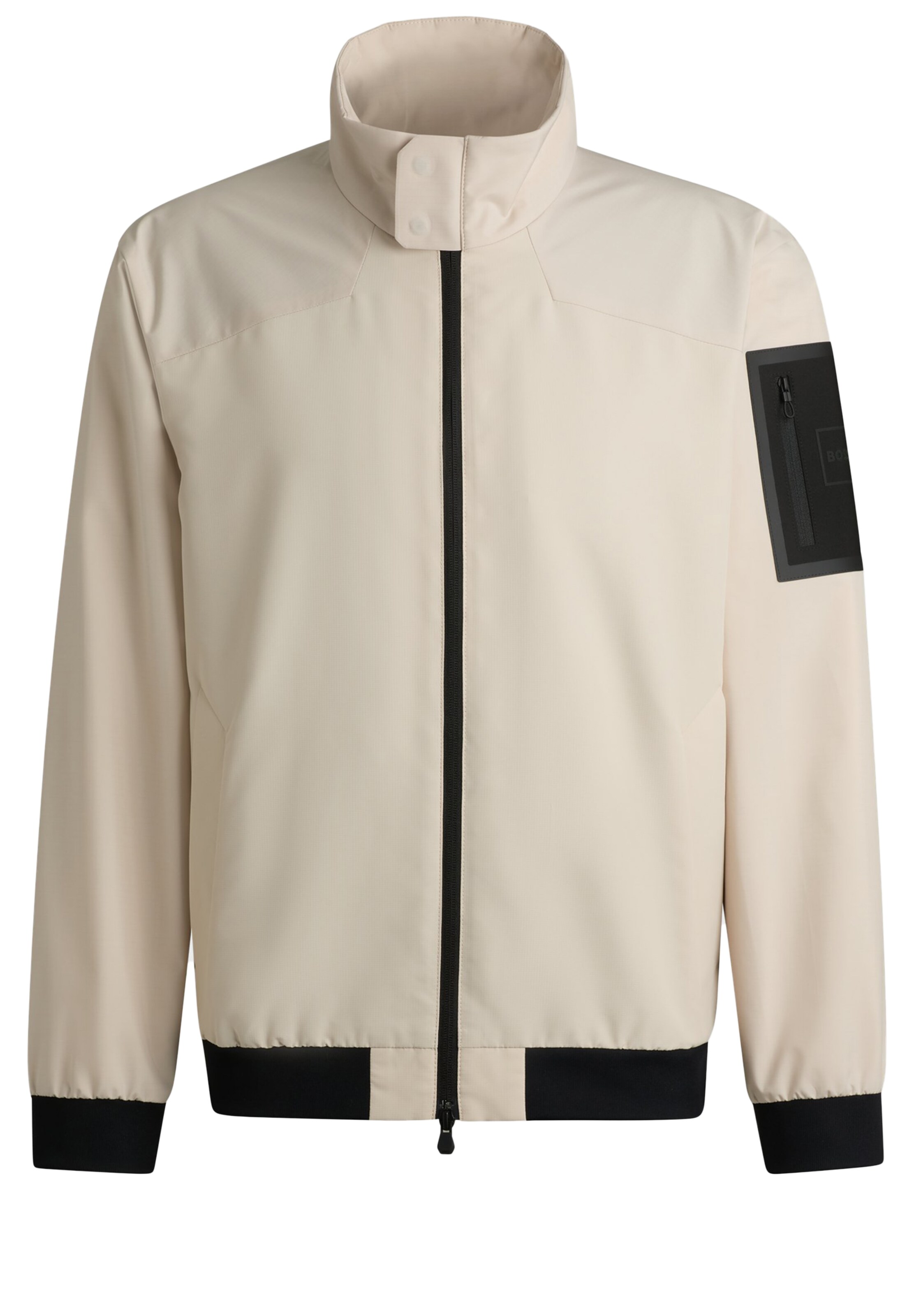 BOSS Between-Season Jacket 'Larzac' in Beige: front