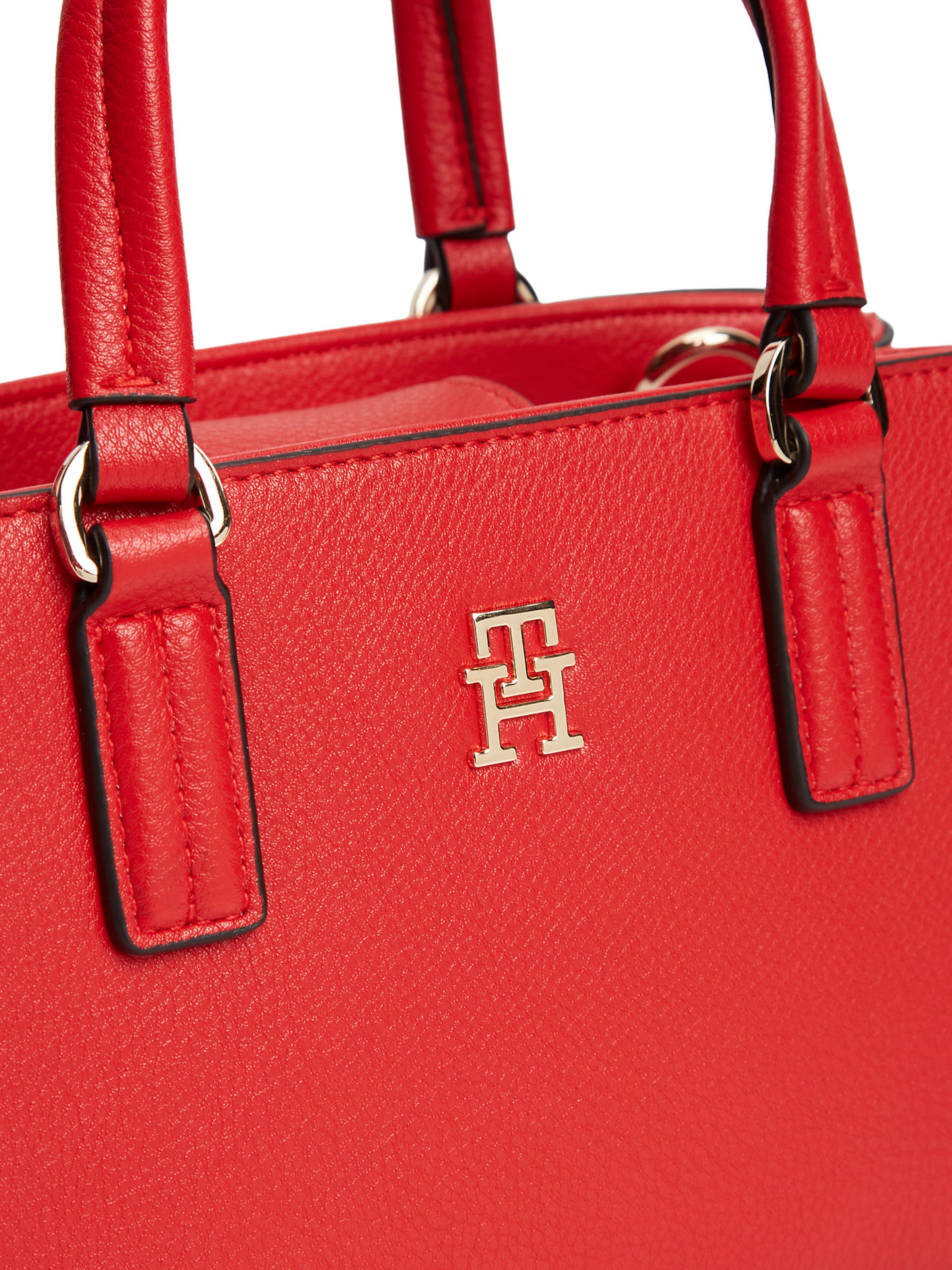 TOMMY HILFIGER Handtasche in Rot