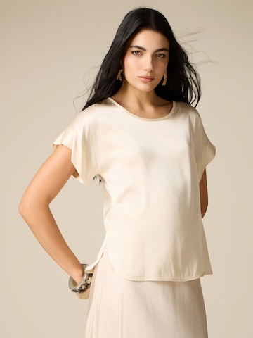 oltre - Blusa en blanco