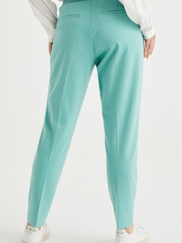 Coupe slim Pantalon WE Fashion en bleu