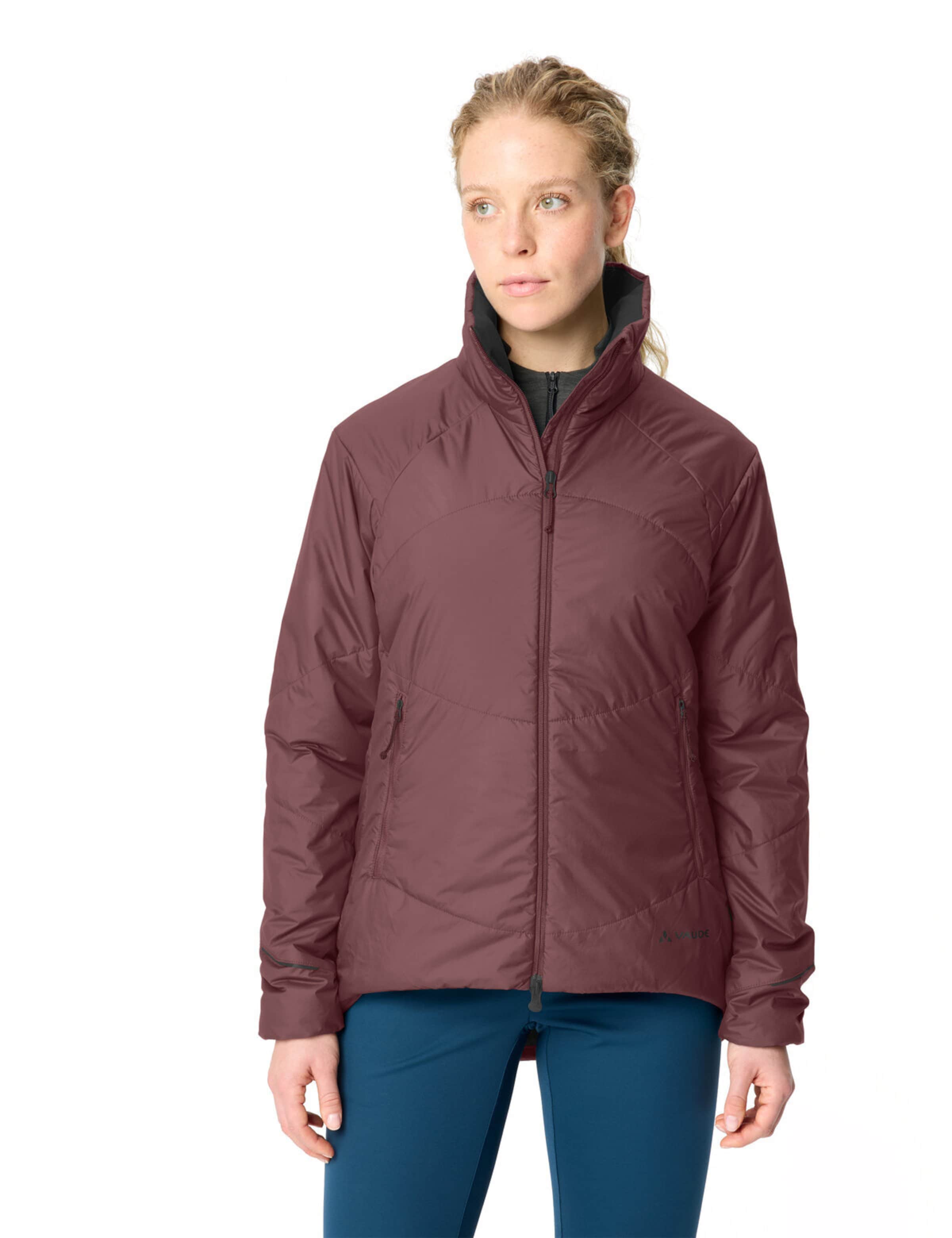 VAUDE Sportjas 'Wintry' in Rood: voorkant