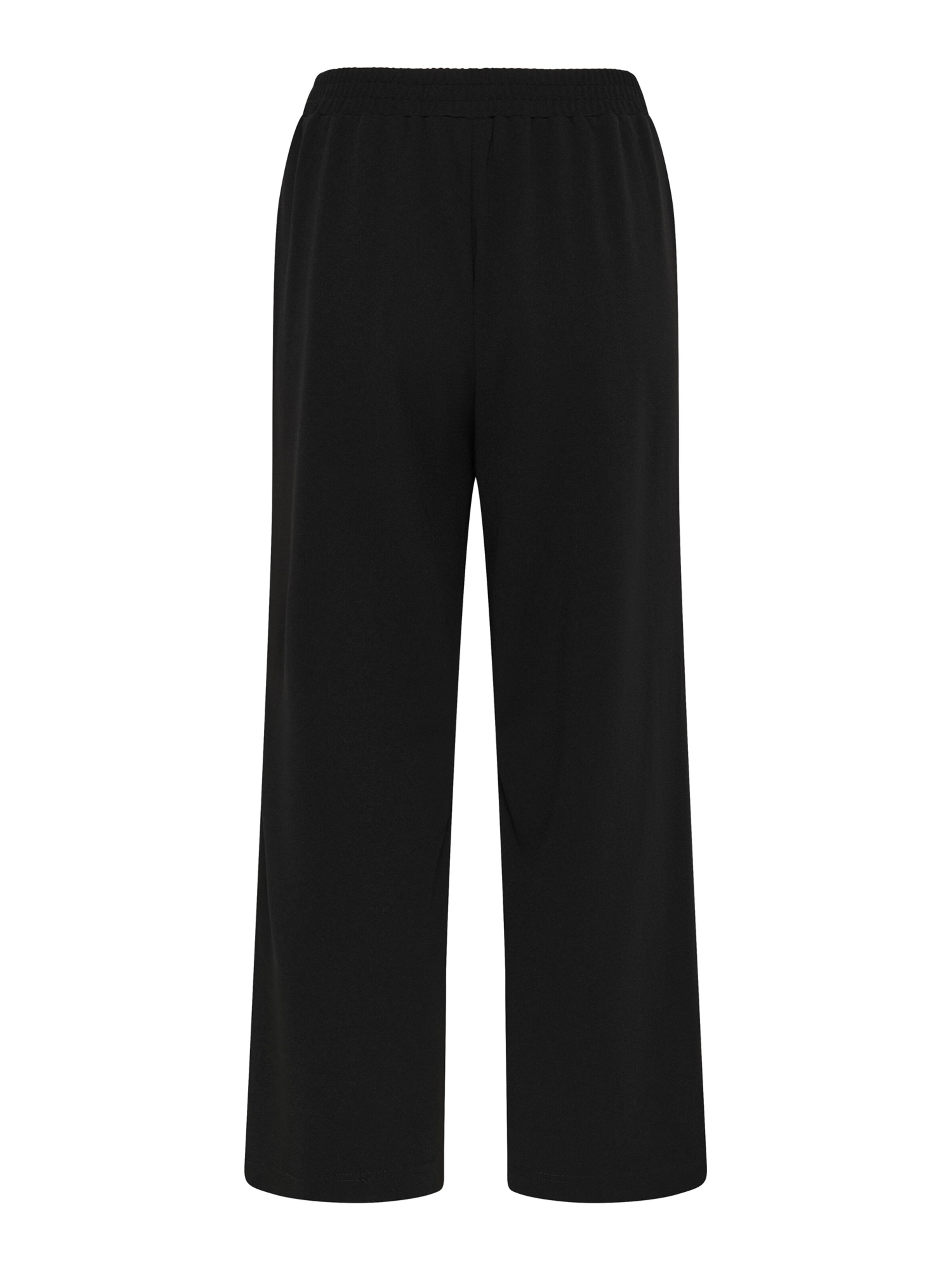 Wide leg Pantaloni 'KAPhoebe' de la Kaffe pe negru