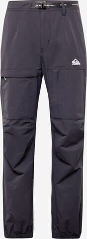 QUIKSILVER Normální Outdoorové kalhoty 'SEA BED' – šedá: přední strana