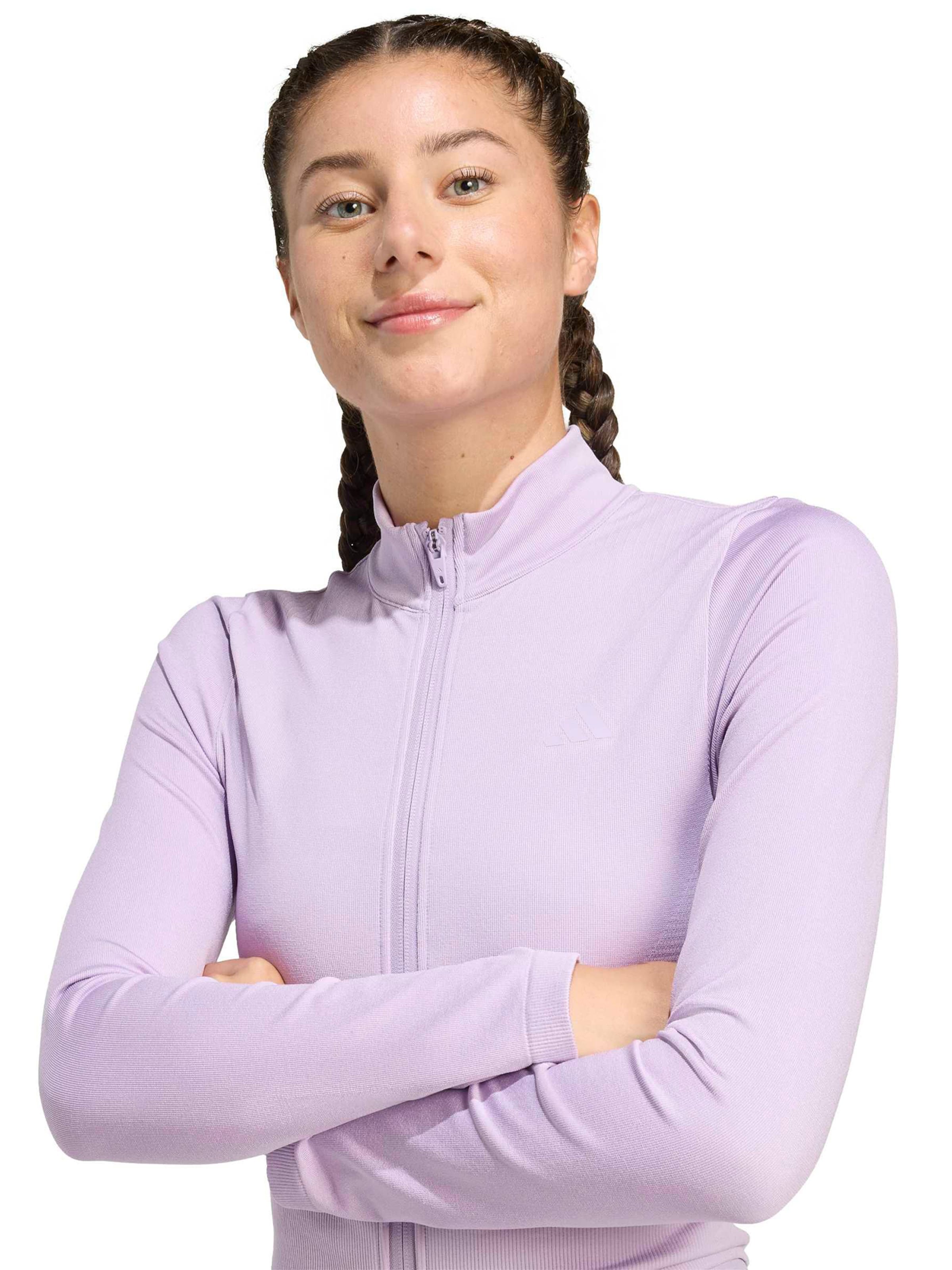 ADIDAS PERFORMANCE Спортивная кофта 'Essentials' в Лиловый