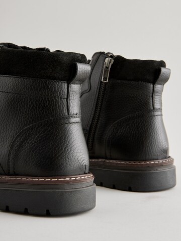 Bottines à lacets 'Apron' Next en noir